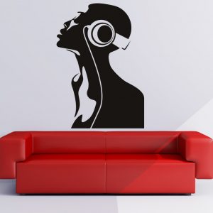 cool wall art cool dj wall decals