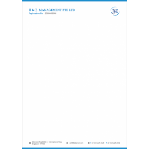 corporate identity package letterhead