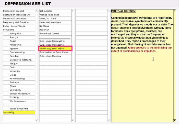 counseling progress notes template