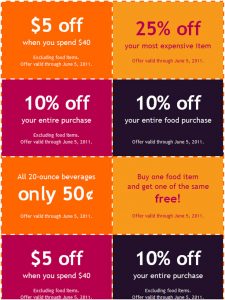 coupon book template coupon book template