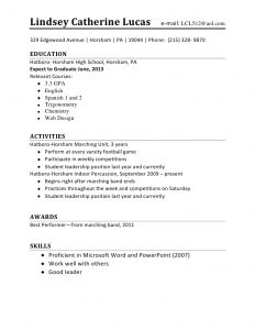 cover letter for college application high school student resume mdetpyi