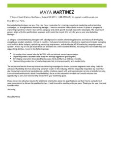 cover letter for graphic designer marketing manager cover letter full