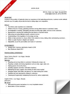 cover letter for substitute teacher bartender resume sample