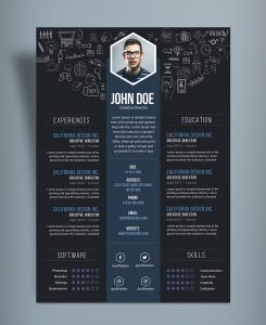 cover letter free template free creative resume cv designtemplate psd file