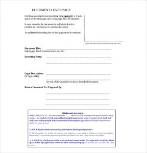 cover sheet format blank cover sheet pdf format download