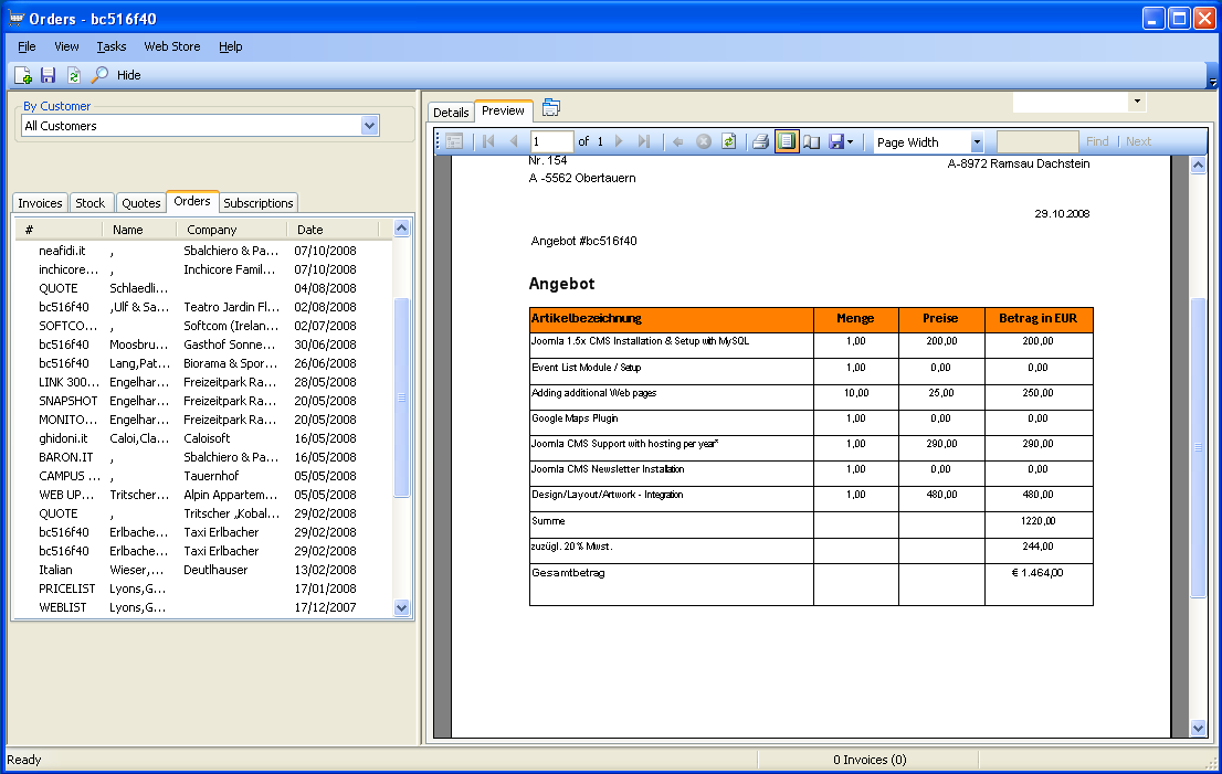 credit application template