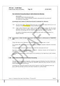 credit card authorization form template word template credit policy and related sops pdf