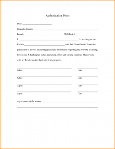 credit card authorization template authorization form