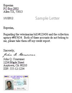 credit repair letters pdf thumb dispute letter