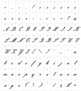 cursive writing fonts johnkallas mihkelvirkus meiescript