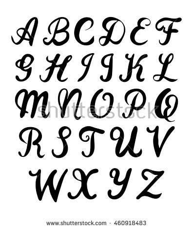 cursive writing fonts