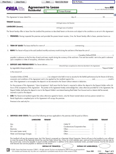 custody agreement template ontario agreement to lease residential form