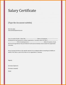 custody agreement template request letter for getting salary slip