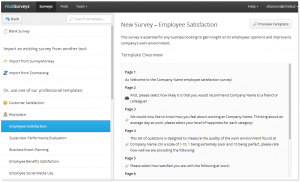 customer satisfaction survey template