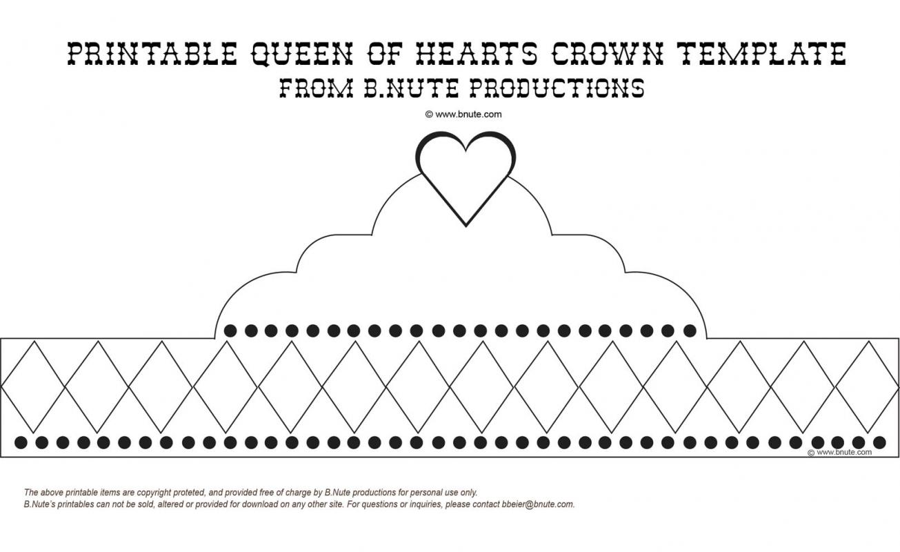 cut out crown