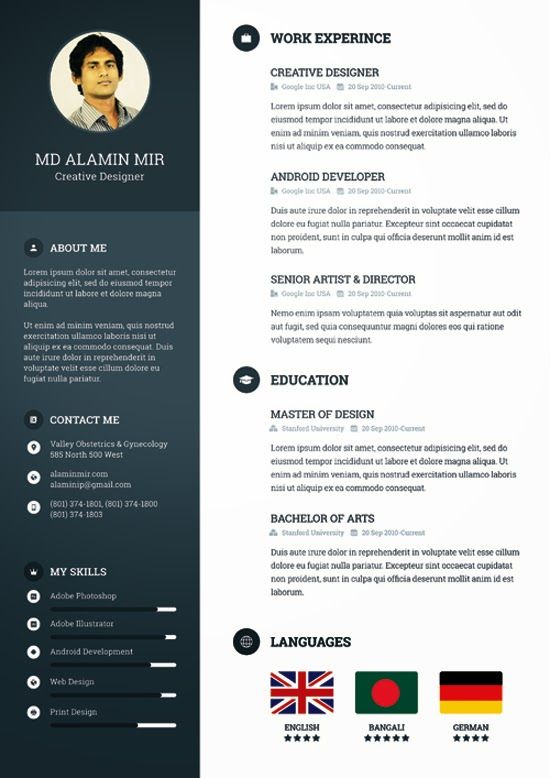 cv template download