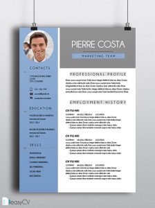 cv template download thumbnail cv pierre english ls