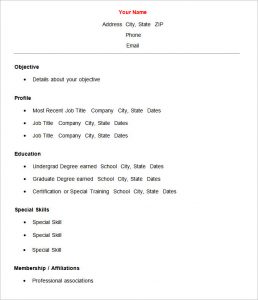 cv template pdf basic resume template free samples examples format free simple resume templates