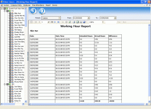 daily attendance sheet attsummary