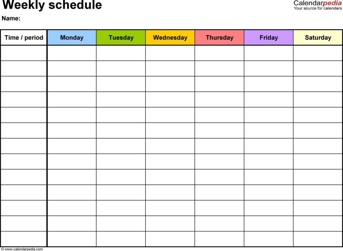 daily checklist template