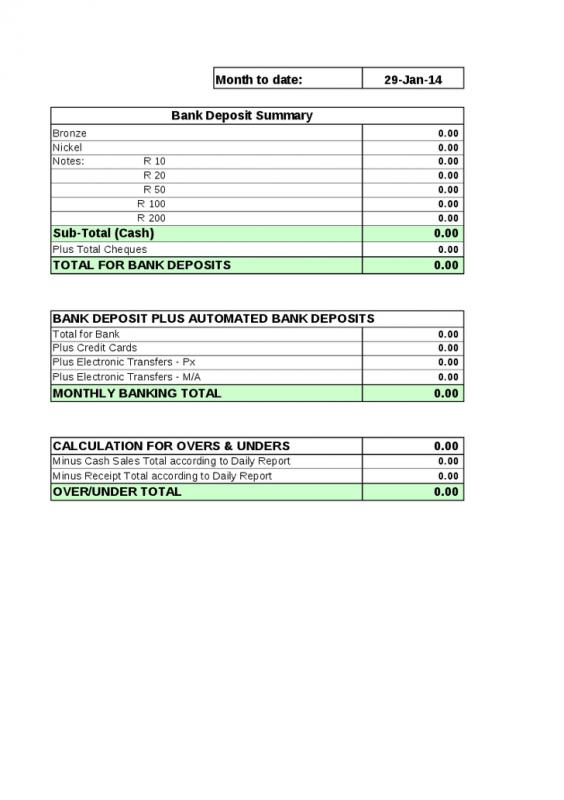 daily log template