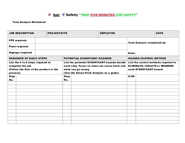 daily task list template