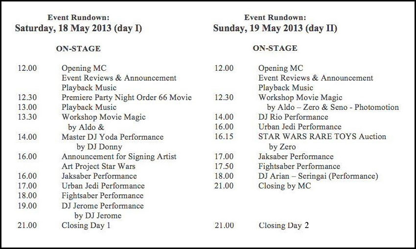 day schedule template