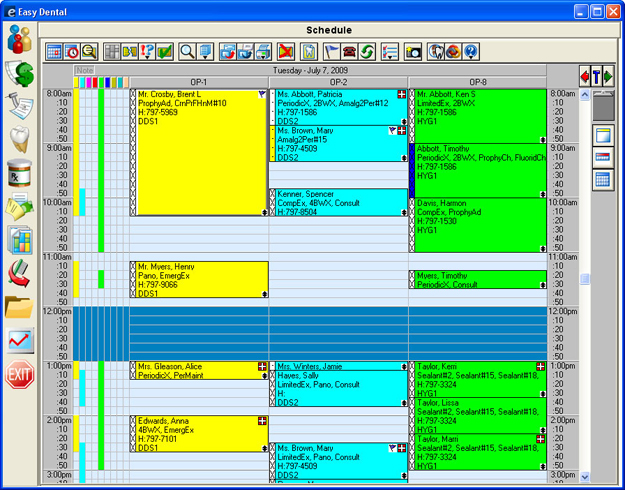 day schedule template