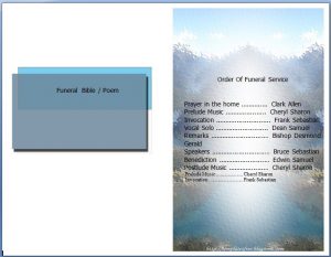 death announcement template free funeral program template microsoft word org