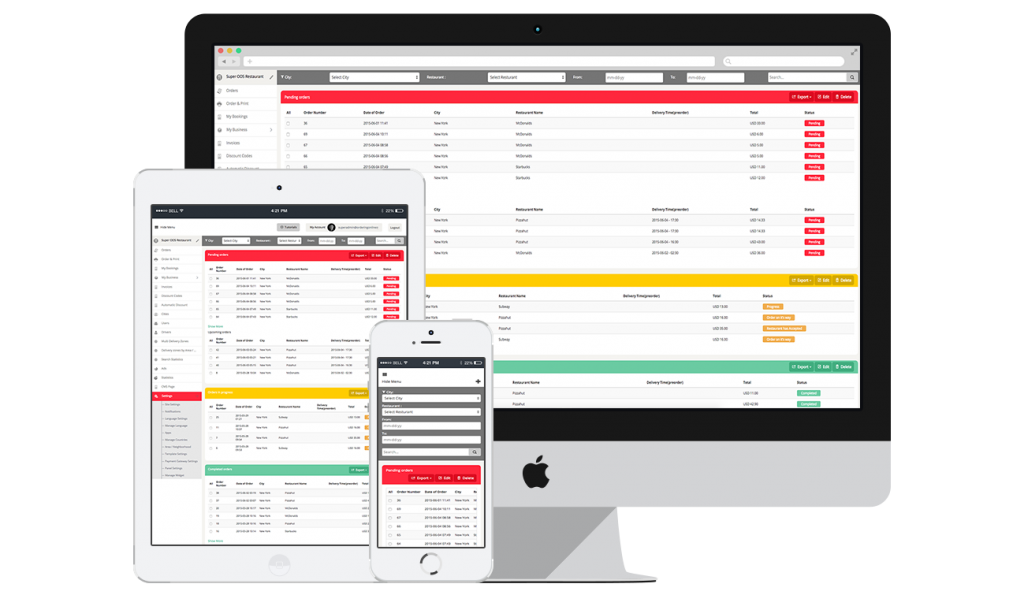 delivery order template