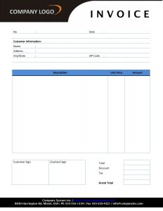 deposit receipt template rental invoice template rental invoice ldjhcr