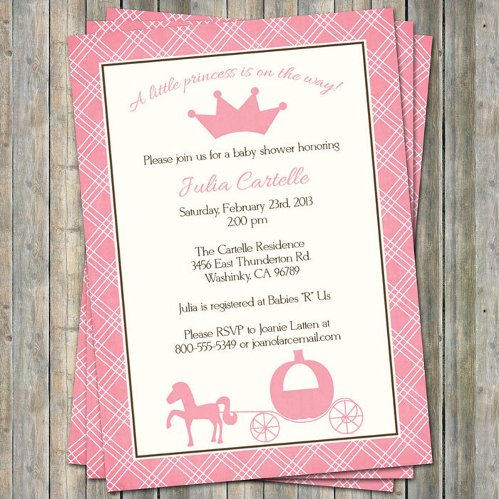 diaper invitation template