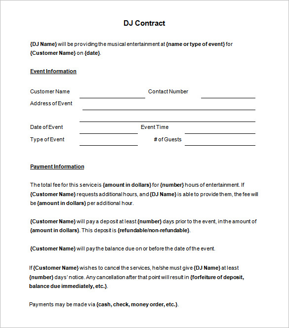 disc-jockey-contracts-template-template-business