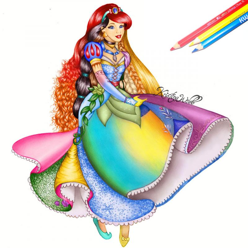 disney princess drawings