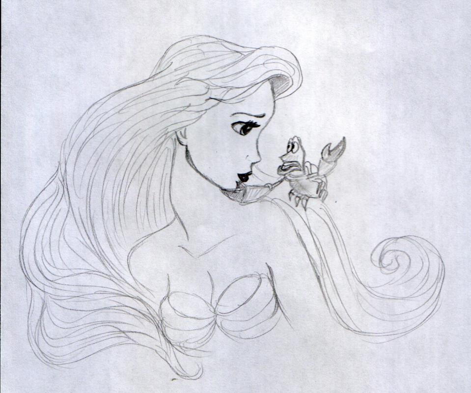 disney princess drawings