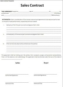 divorce settlement agreement template sale contract