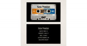 dj business card old cassette dj business card radadcafbdbeddead kcu