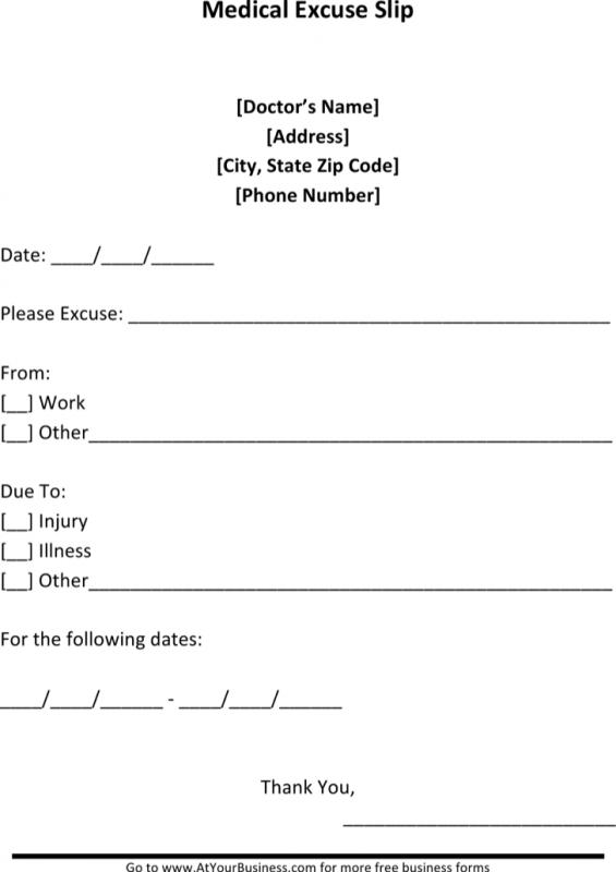 dental-excuse-note-template