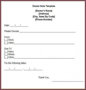 doctors notes for missing work doctors notes for missing work doctor notes for missing work free doctors note template