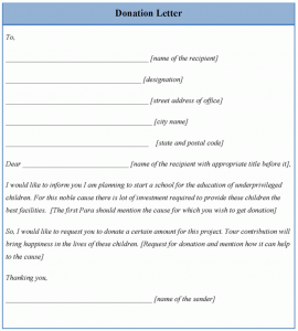 donation letter template donation letter template x