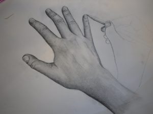 drawings of hands hand getting drawn by line art by theonlyjwht dfq