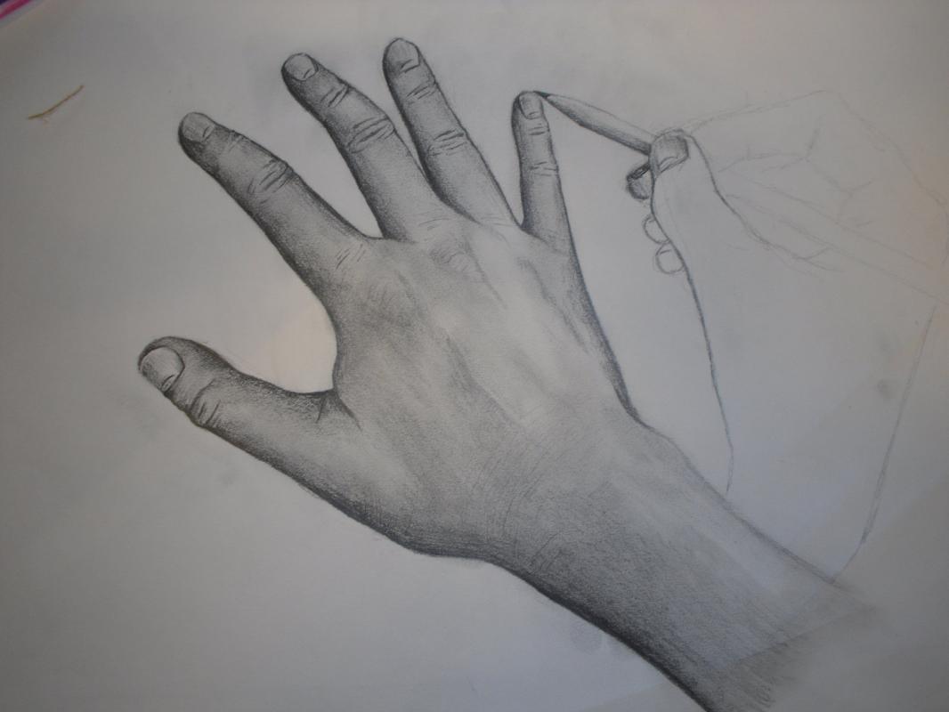 drawings of hands