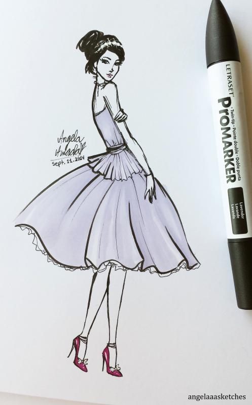 dress design sketches