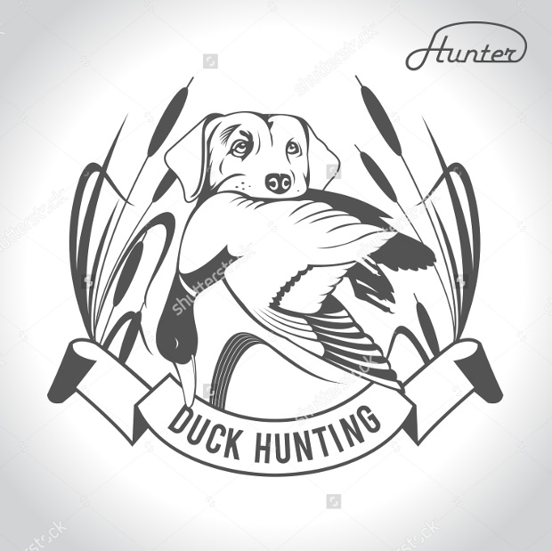 duck hunting logos