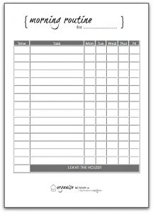 editable blank check template morning routine printable pic