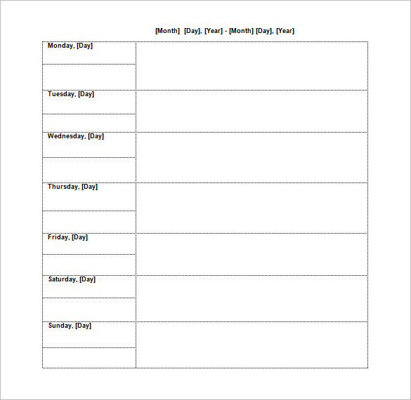 Editable Cleaning Schedule Template | Template Business