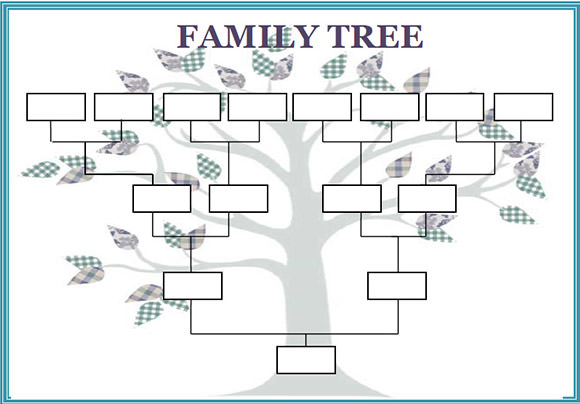 editable family tree template