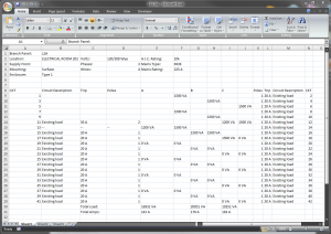 electrical panel schedule template original bf e fa bca dbfbccef