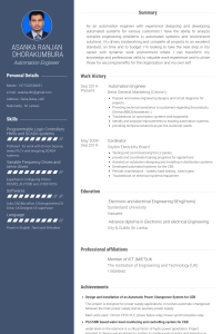 electronic technician resume automationengineerresume example