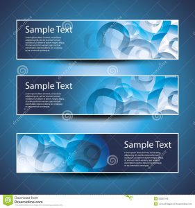 email flyer template three header designs